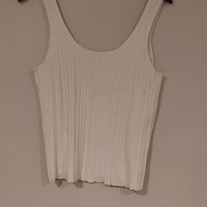 Madewell Cream Ribbed Camisole